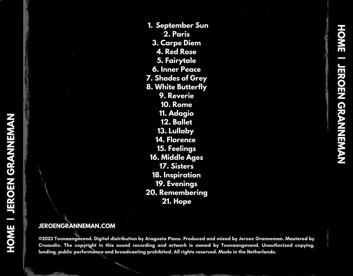 Jeroen Granneman - HOME (CD)